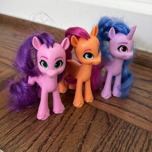 My Little Pony Our Generation Izzy, Pipp, and Sunny Figures